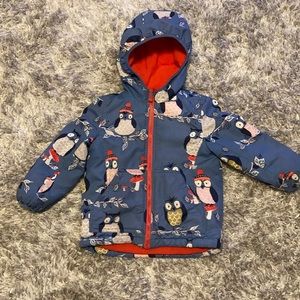 Mini Boden wonder owl jacket
